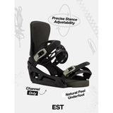 Burton Men's Cartel X EST® Snowboard Bindings – Image 1