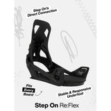 Burton Men's Step On® Genesis Re:Flex Snowboard Bindings – Image 1