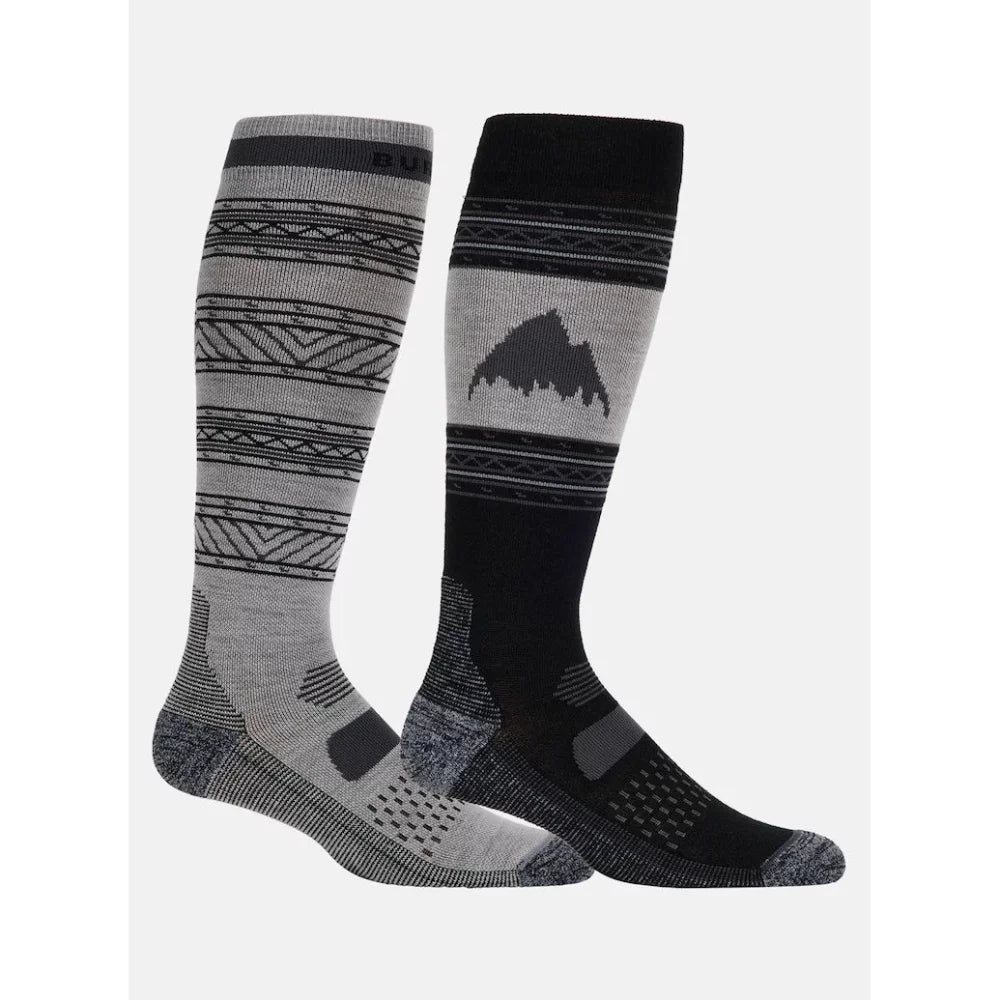 Burton Performance Lightweight Socks (2 Pack) Snowboard Socks – Image 1