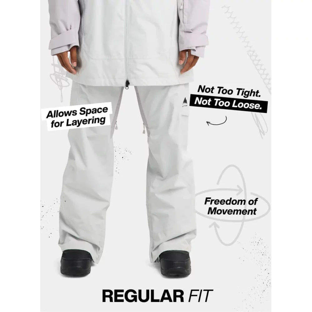 Burton Reserve 2L Bib Pants Snowbaord Pants – Image 1