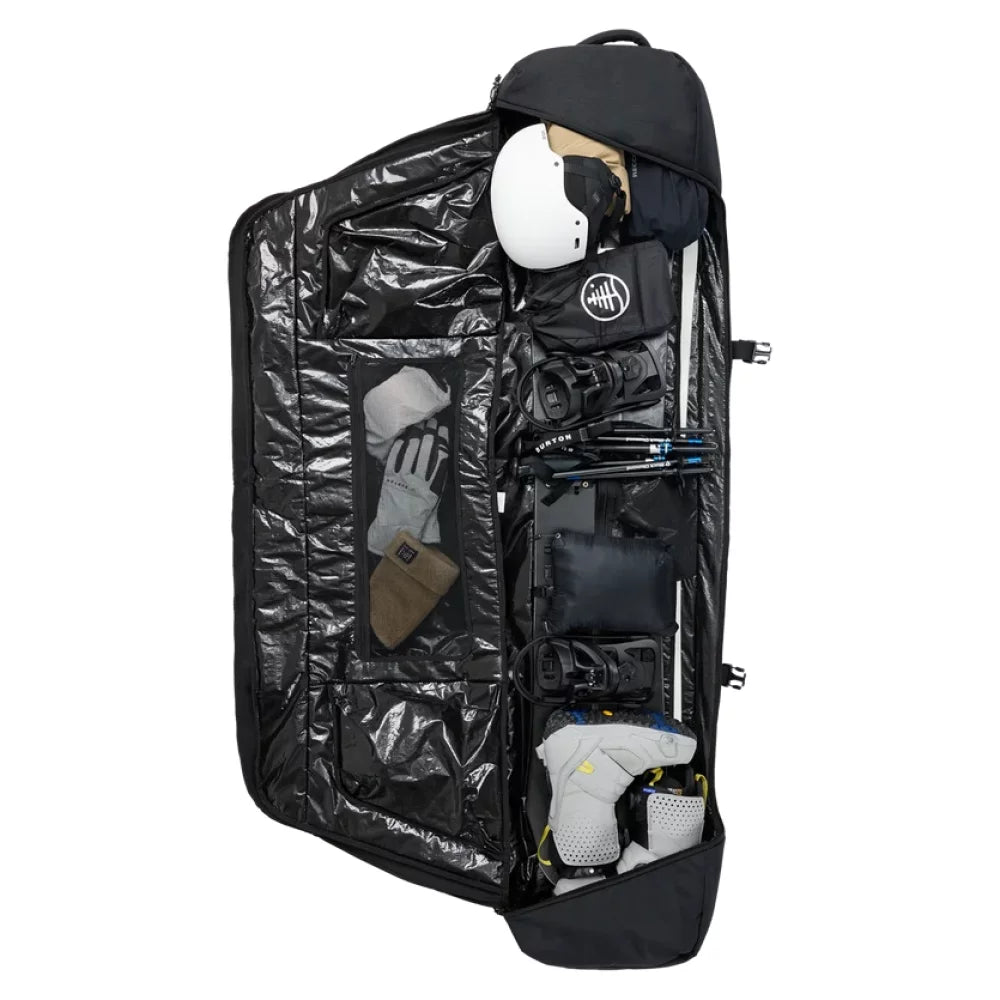Burton Wheelie Flight Attendant Snowboard Bag Black – Image 4