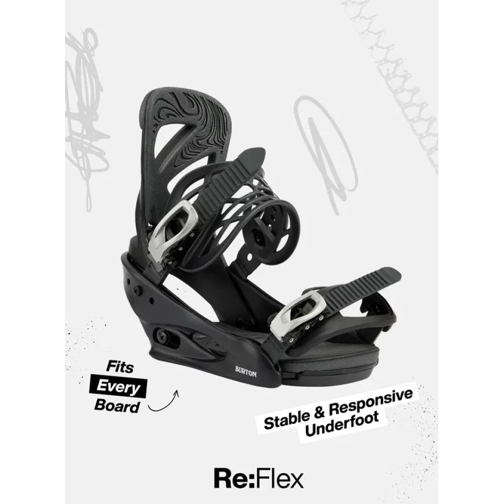 Burton Women's Lexa X Re:Flex Snowboard Bindings – Image 1