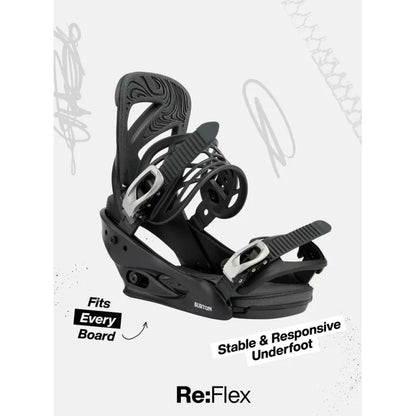 Burton Women's Lexa X Re:Flex Snowboard Bindings – Image 1