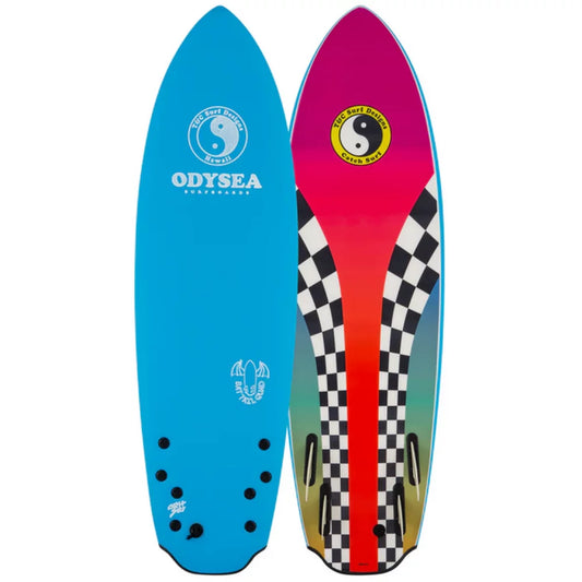 Catch Surf Bat Tail Quad - 5'8'' Blue Surfboard – Image 1