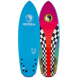 Catch Surf Bat Tail Quad - 5'8'' Blue Surfboard – Image 1