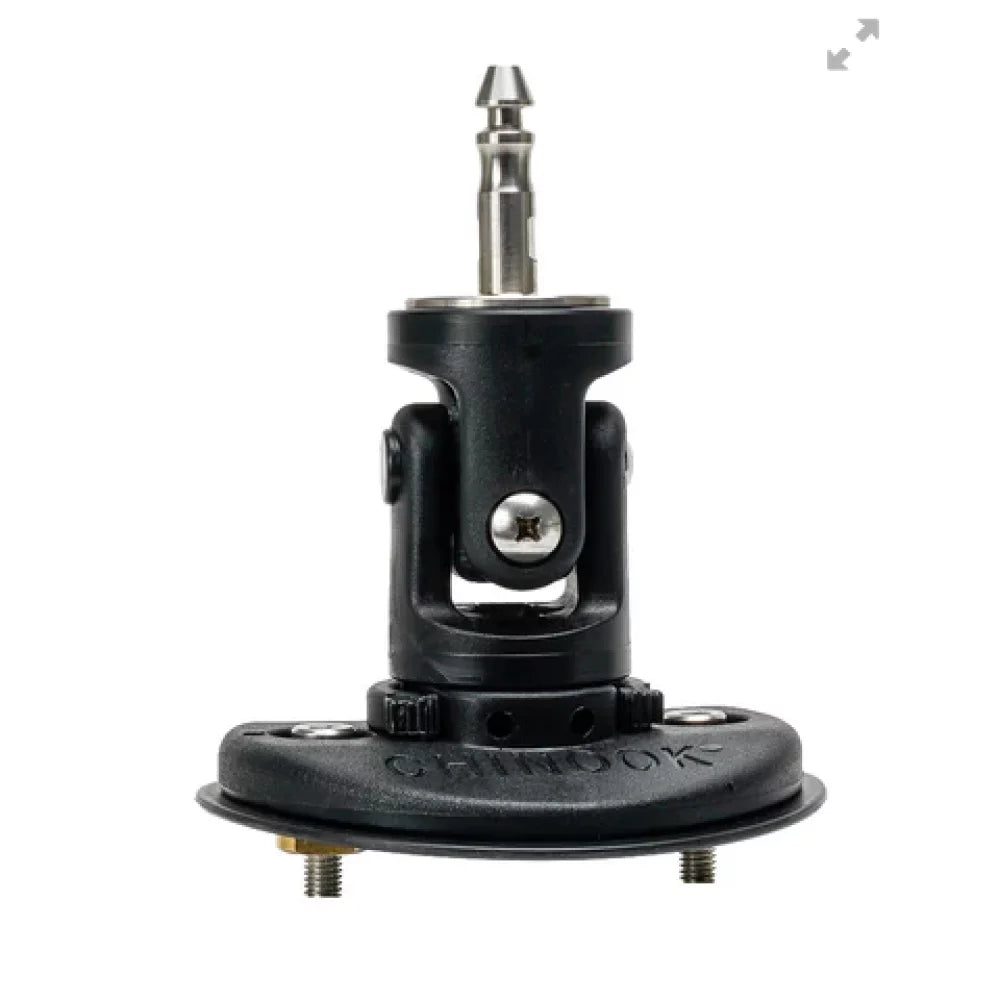 Chinook 2-Bolt Quick Release Mast Base Universal Euro-Pin (Complete) Windsurfing Base – Image 1
