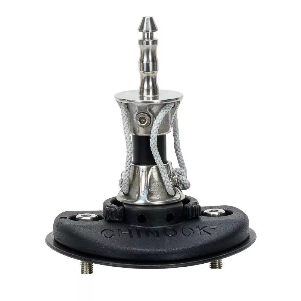 Chinook 2-Bolt Quick Release Tendon Mast Base Euro Pin EX Windsurfing Base – Image 1