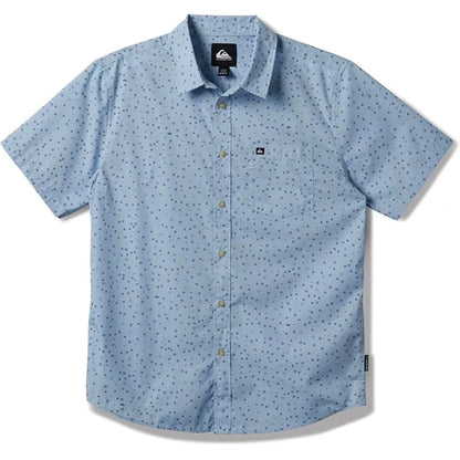 Classic Mini Freedom Short Sleeve Shirt in Silver Birch by Quiksilver Mens Shirts – Image 2