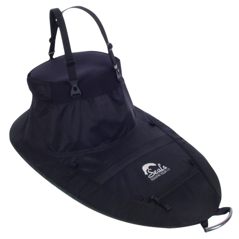 Coastal Tour Kayak Spray Skirt by Seals Skirts 2.2 Deck Black Kayak Accessory – Image 5