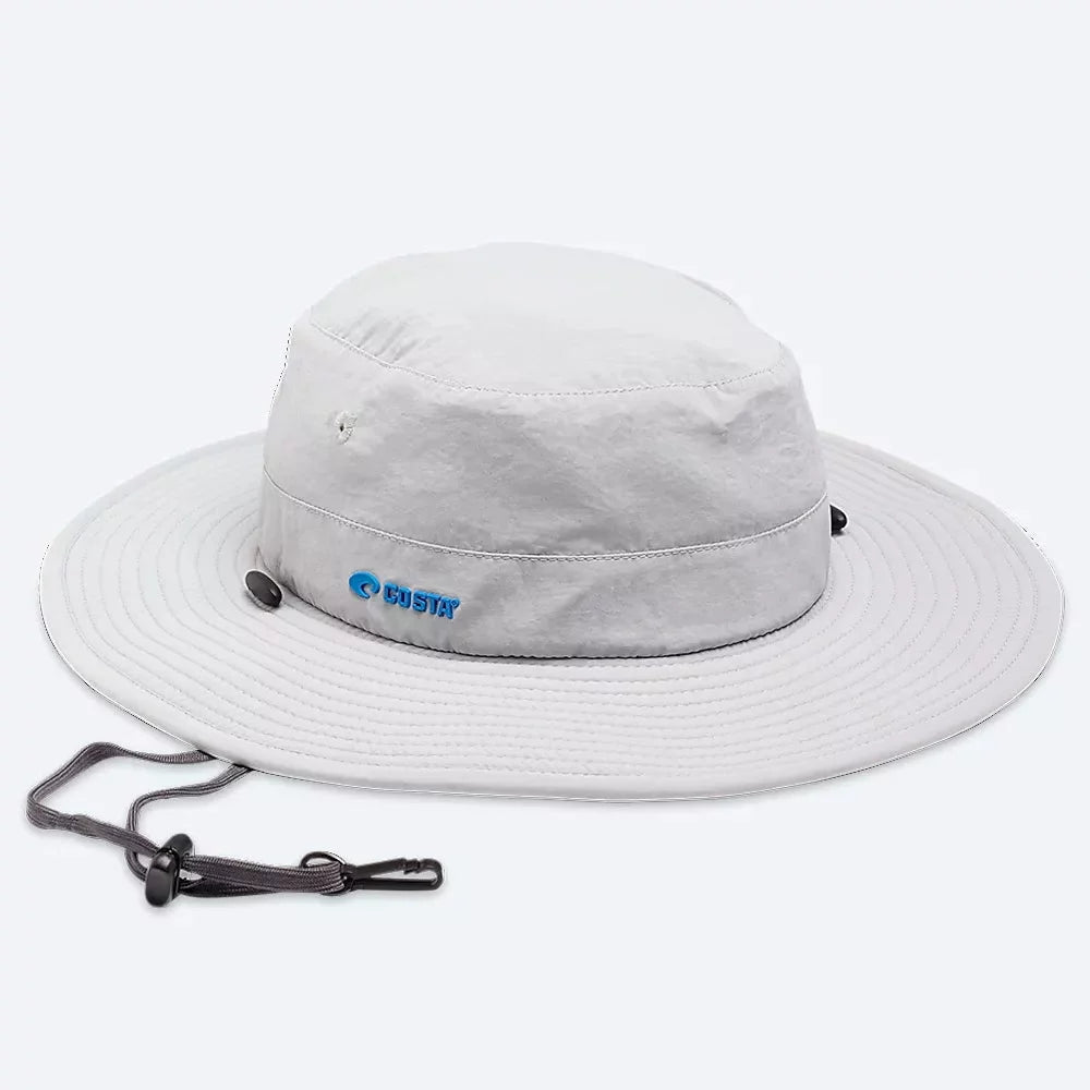 Costa Del Mar Costa Boonie Hat Grey Large Mens Hats – Image 1
