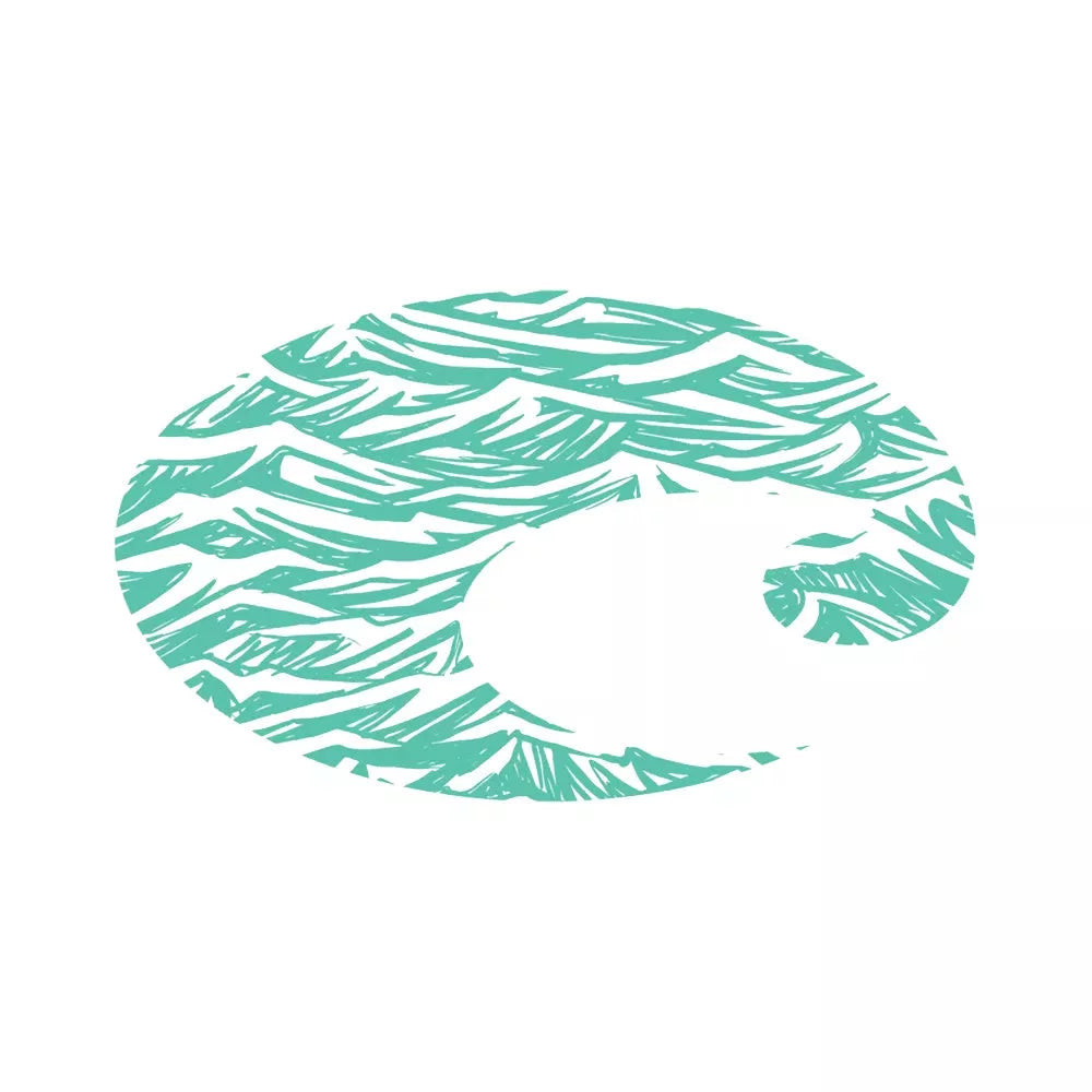 Costa Del Mar Costa Large Wilson Decal Car Rack Accessory – Image 1