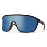 Smith Optics Boomtown Sunglasses Matte Black/Blue Mirror