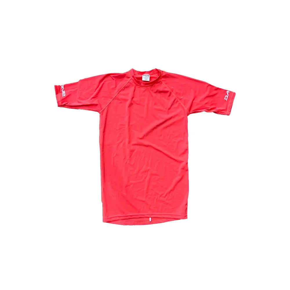 Dakine Competition Lycra Short Sleeve Shirt Bright Orange Large Kids Rashguard – Image 1