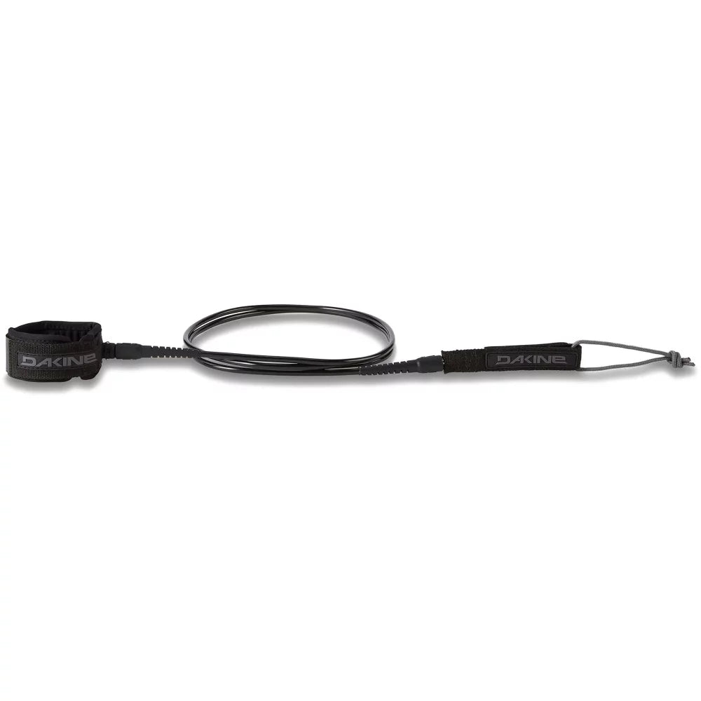 Dakine Kainui Team 8' X 1/4" Surf Leash Black – Image 1