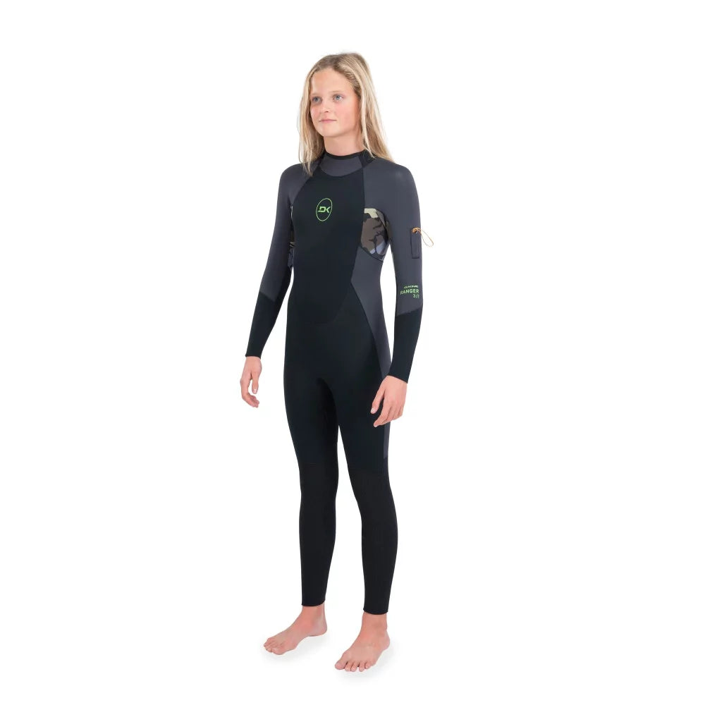 Dakine Kids Ranger Surf Hybrid Back Zip 3/2mm Fullsuit – Image 3