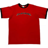 Dakine Skins Short Sleeve Surf Tee Red Small BLEMISHED Mens Rashguard – Image 1