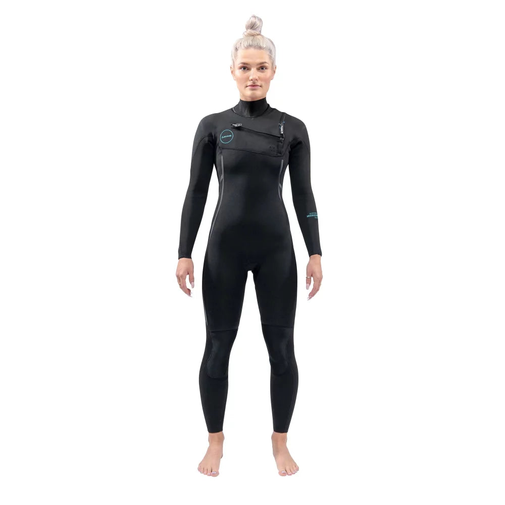 Dakine Womens Mission Chest Zip 4/3mm Fullsuit – Image 1