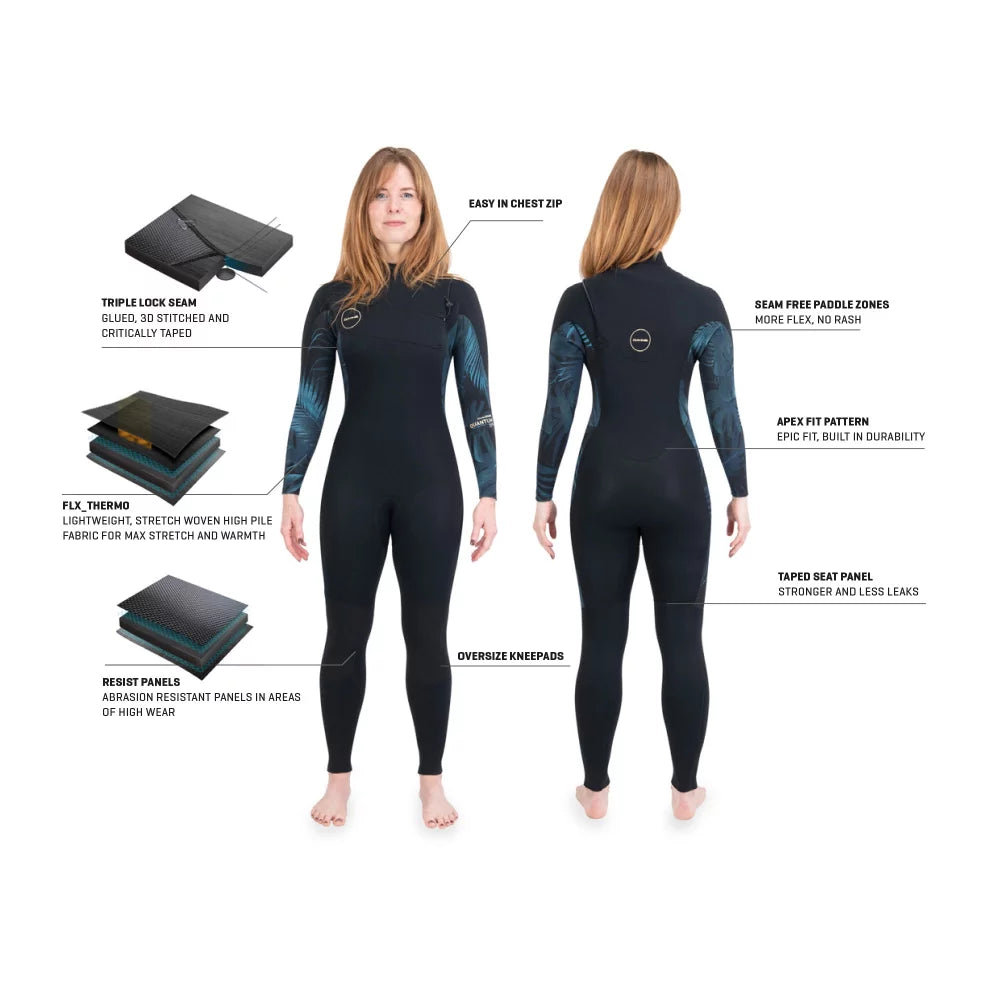 Dakine Womens Quantum Chest Zip 5/4/3 mm Fullsuit – Image 3
