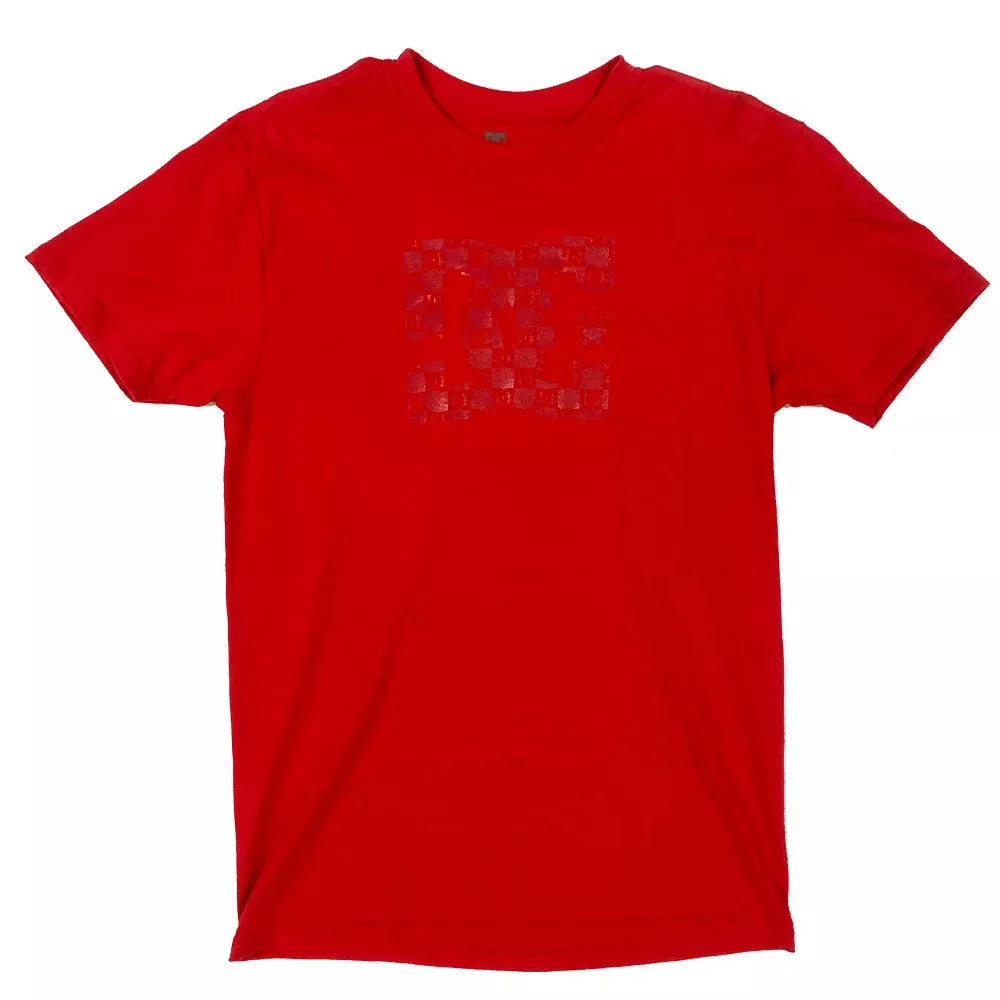 DC Graham Tee Shirt Red Small Mens Shirts – Image 1