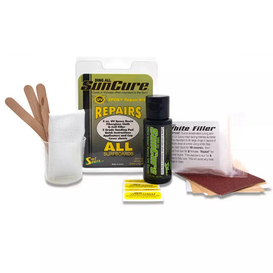 Ding All SunCure Epoxy Repairs All Kit Surf Accessory – Image 1