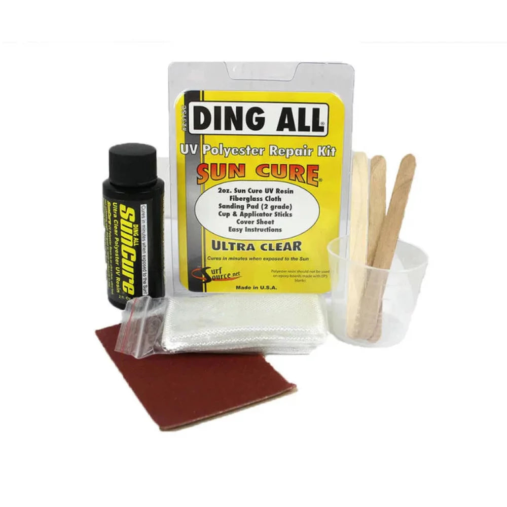 Ding All SunCure Polyester Repair Kit Surf Accessory – Image 1