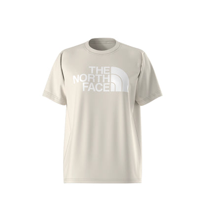 The North Face Women's Short Sleeve Half Dome Tee Shirt White Dune/TNF White Small