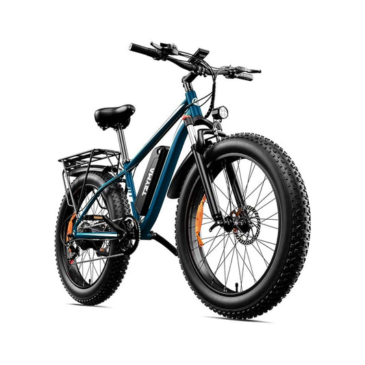 Amyet Electric EB26 E-Bike Cruiser Bicycle Blue