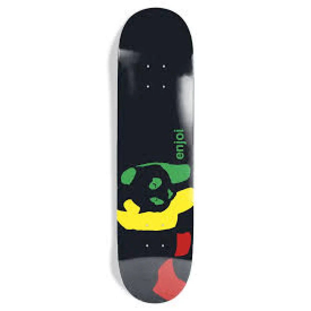 Enjoi Rasta Panda 8.25" Deck Skateboard Deck – Image 1