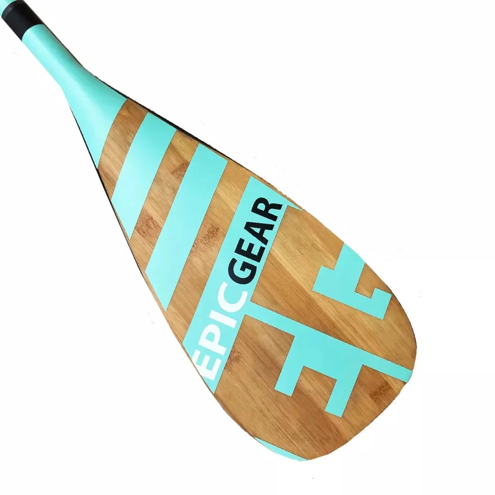 Epic Gear V-Drive Full Carbon Adjustable SUP Paddle Bamboo – Image 3