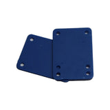 Essentials 1/8" Shock Pads Pair Blue Skateboard Accessory – Image 1