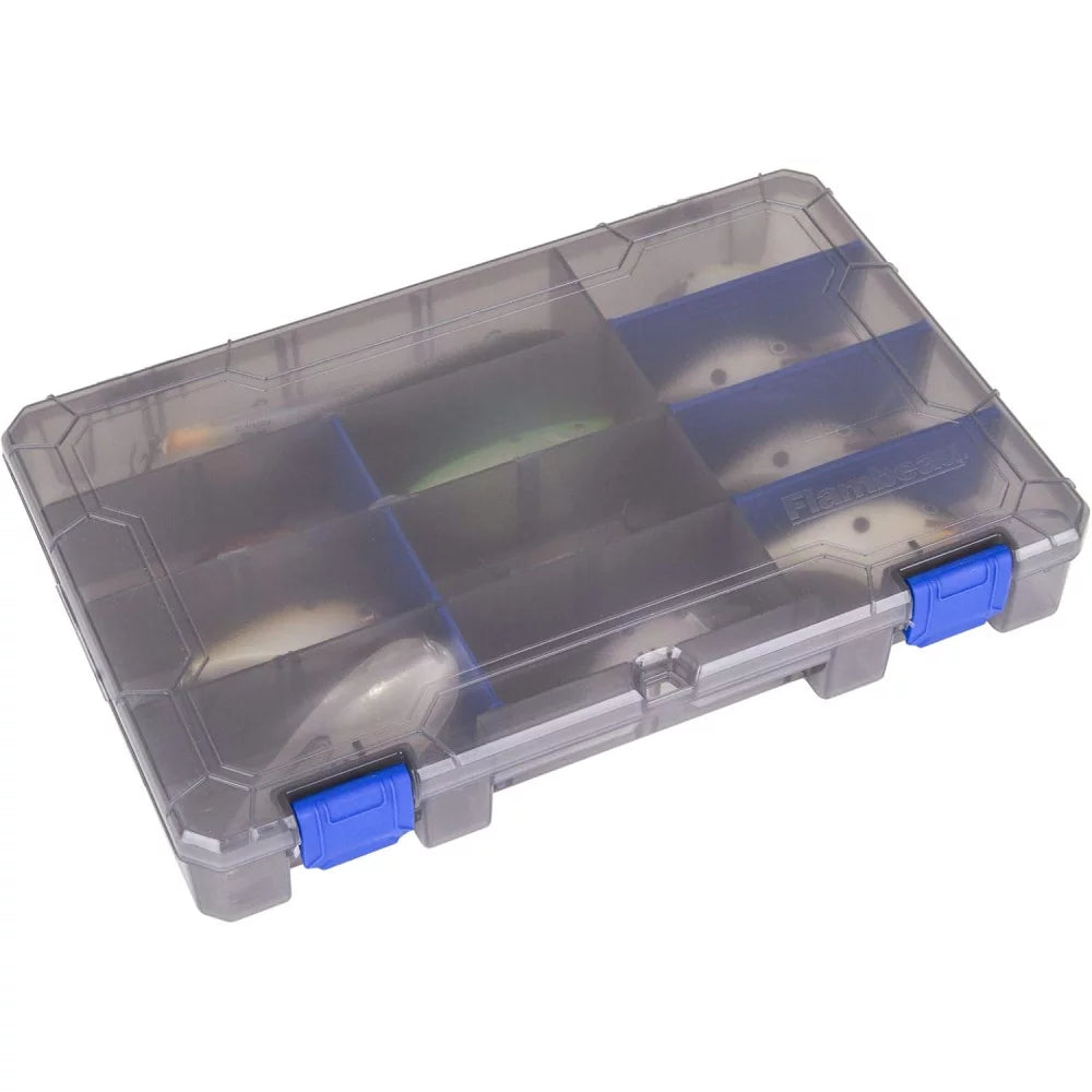 Flambeau Outdoors Zerust MAX 4004ZM Tuff Tainer-partial Bulk Storage Compartment Section, 20 Compartments and 15 Removable Dividers - 11" L x 7.25" W x 1.75" D - Fishing and Tackle Storage Utility Box Tackle Box – Image 1