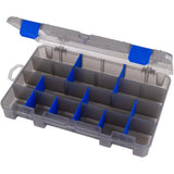 Flambeau Outdoors Zerust MAX 4007ZM Tuff Tainer - 24 Compartments and 12 Removable Dividers - 11" L x 7.25" W x 1.75" D - Fishing and Tackle Storage Utility Box Tackle Box – Image 1