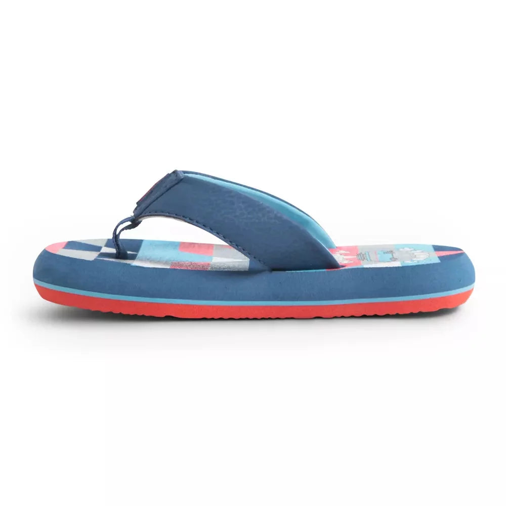 Freewaters Supreem Flip Kids Sandals Navy 13/ Mens Sandals – Image 5