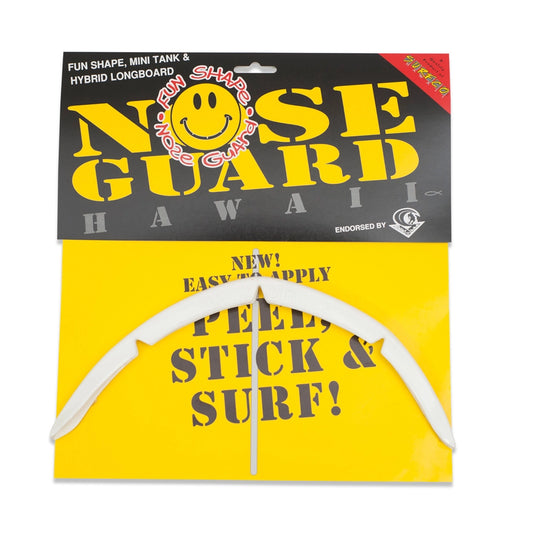 SurfCo Fun Shape Nose Guard Kit White