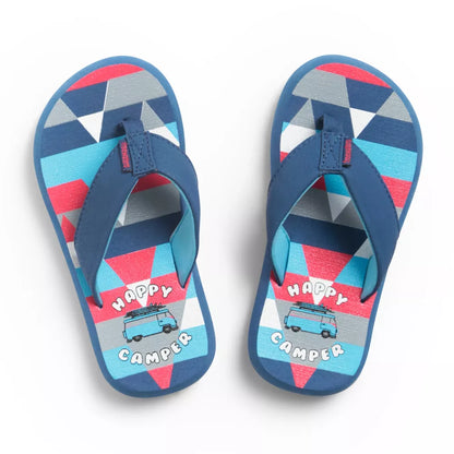 Freewaters Supreem Flip Kids Sandals Navy 2/3