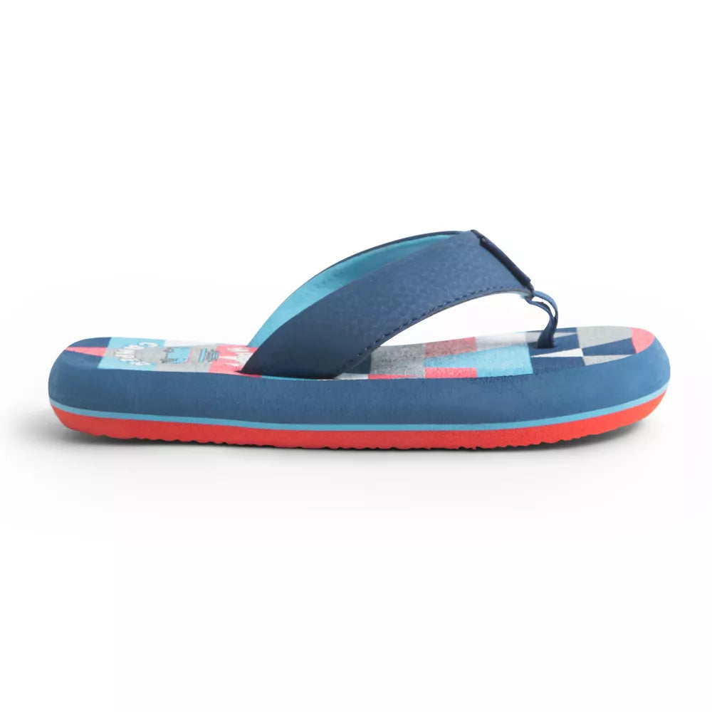 2021 Freewaters Supreem Flip Kids Sandals Navy