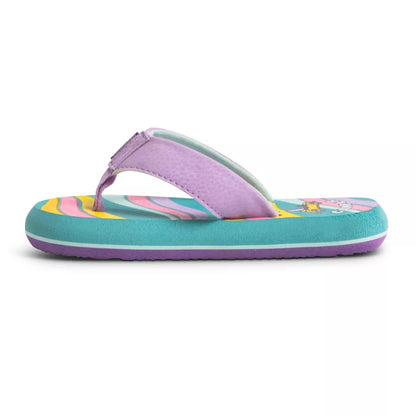 2021 Freewaters Supreem Flip Kids Sandals Purple