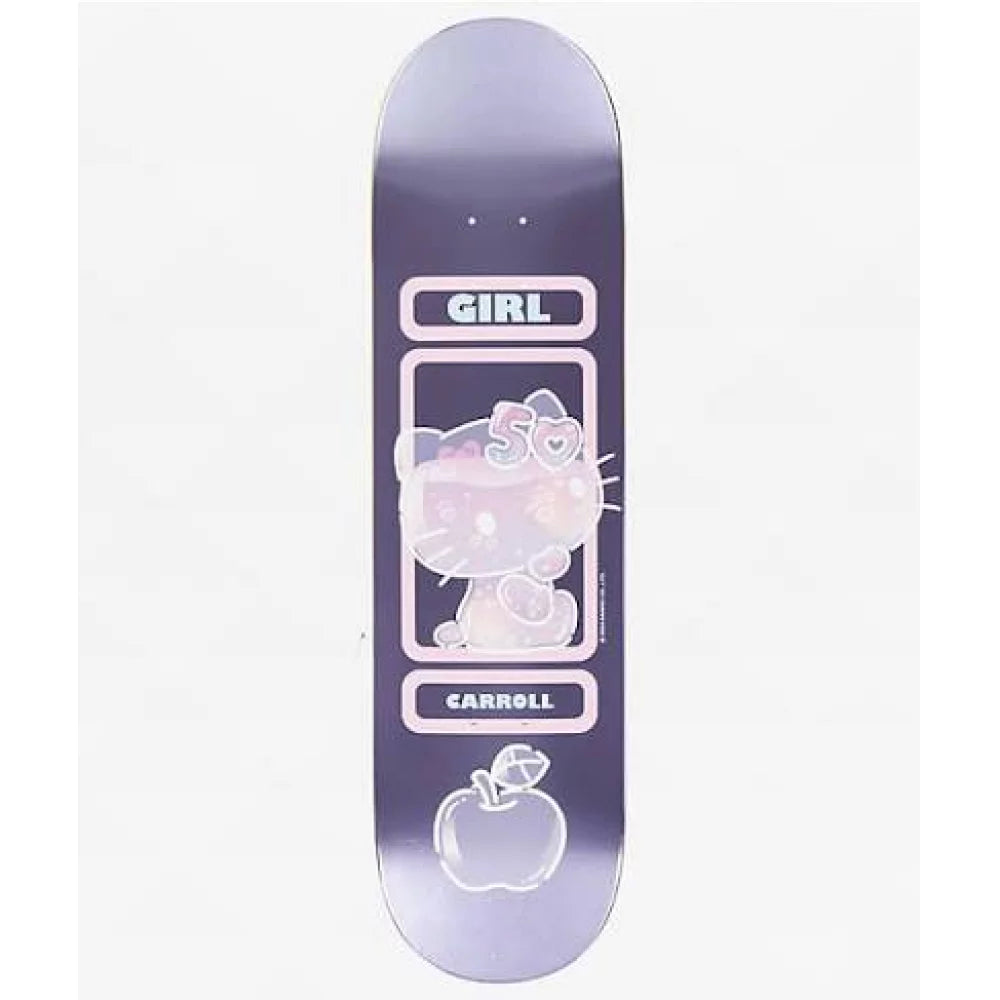 Girl Carrol Hello Kitty 8.25" Skateboard Deck – Image 1