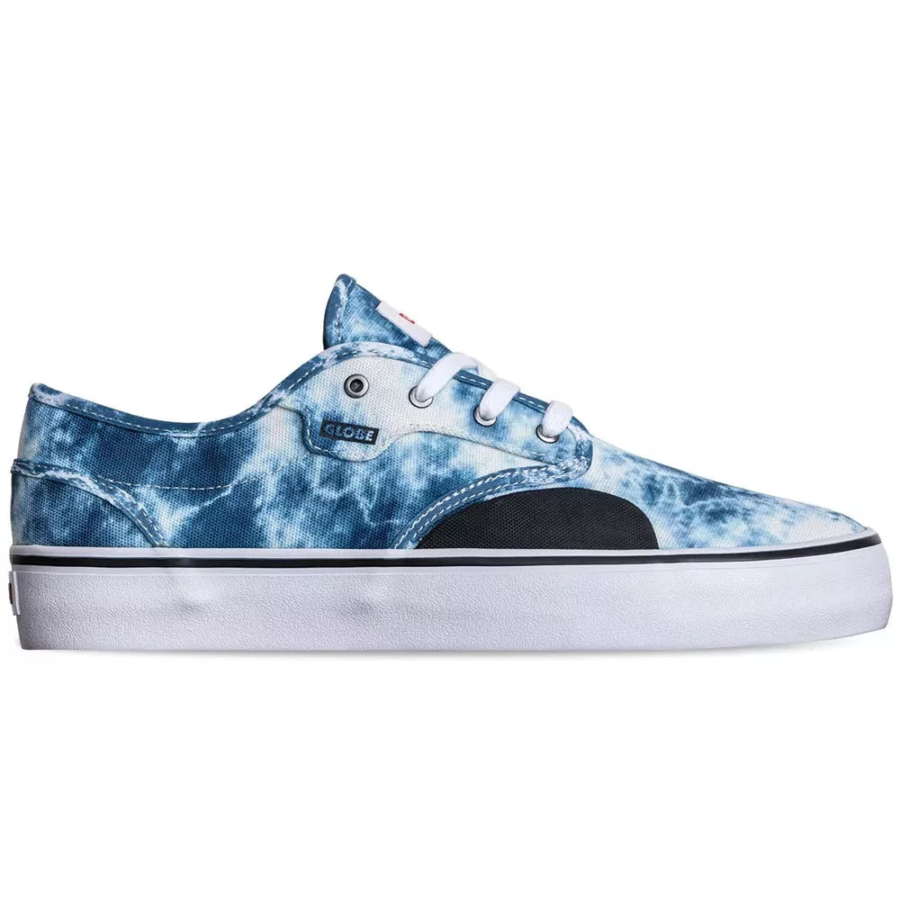 Globe Motley II Shoes Blizzard Tie Dye Mens Shoes – Image 1