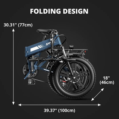 Amyet Electric Folding E-Bike EB20 Bicycle