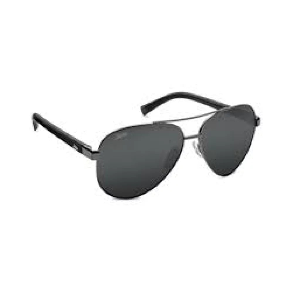 Hobie Broad Shiny Gunmetal/Grey Mens Sunglasses – Image 1