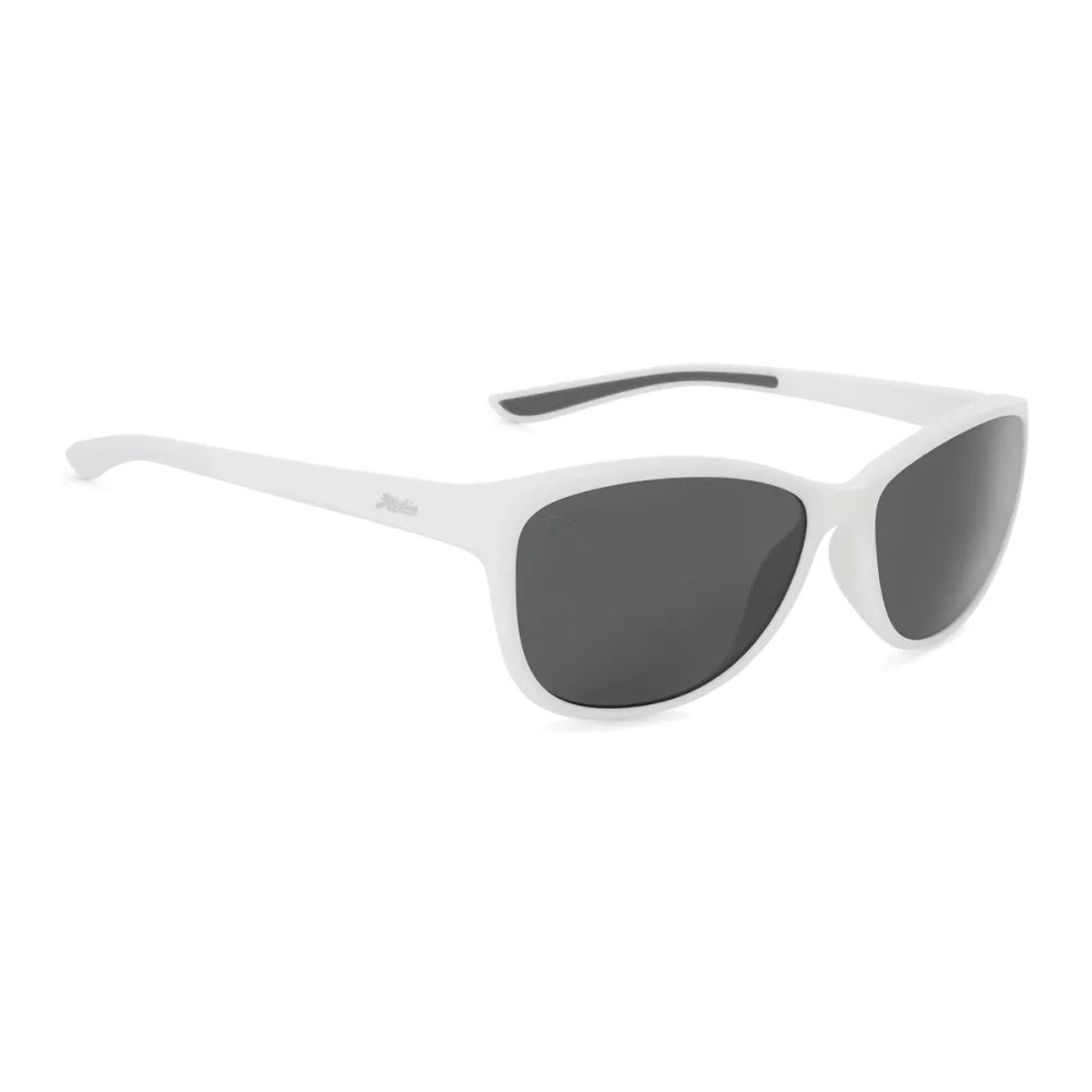 Hobie Eyewear Mya Sunglasses Satin White Grey Womens Sunglasses – Image 1