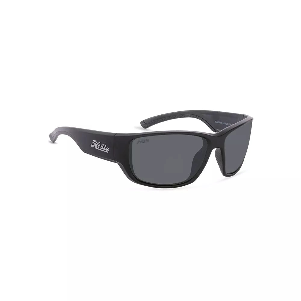 Hobie Bluefin Float Polarized Sunglasses Satin Black/Grey