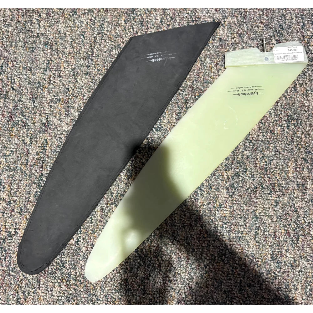 Hydrotech 40cm Weed Powerbox USED Windsurfing Fin Powerbox – Image 2