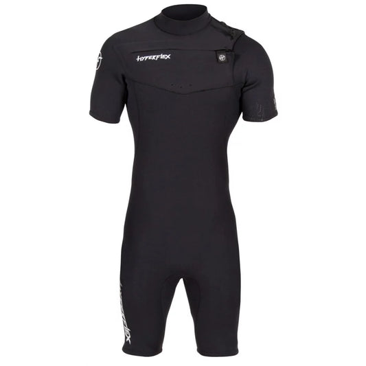 Hyperflex Men’s Vyrl Front Zip Short Sleeve Spring Suit Springsuit – Image 1