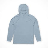 Apex Perforated Sunshirt Mineral Blue