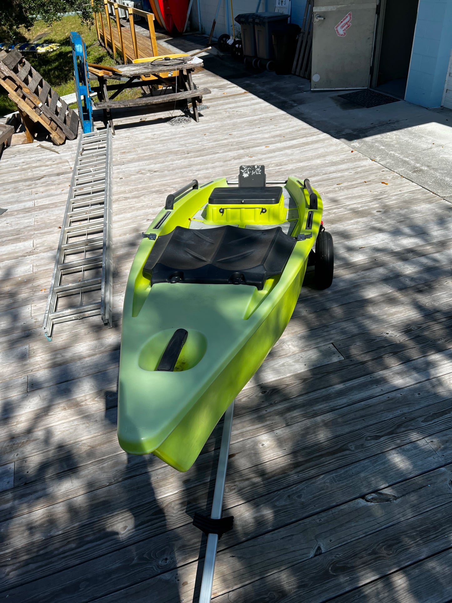 Single Skiff 13' Green PROTOTYPE