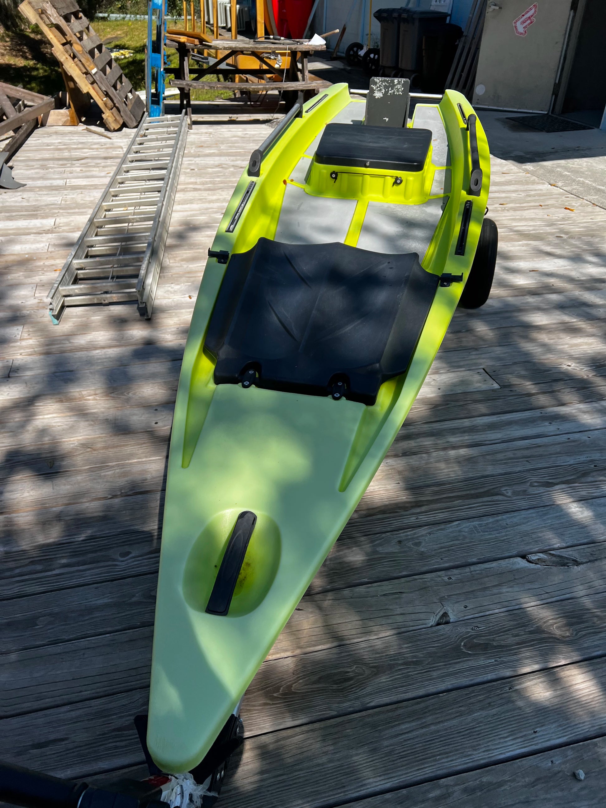 Single Skiff 13' Green PROTOTYPE