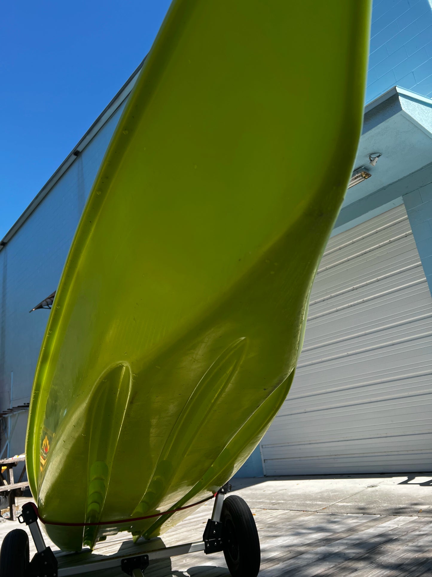 Single Skiff 13' Green PROTOTYPE