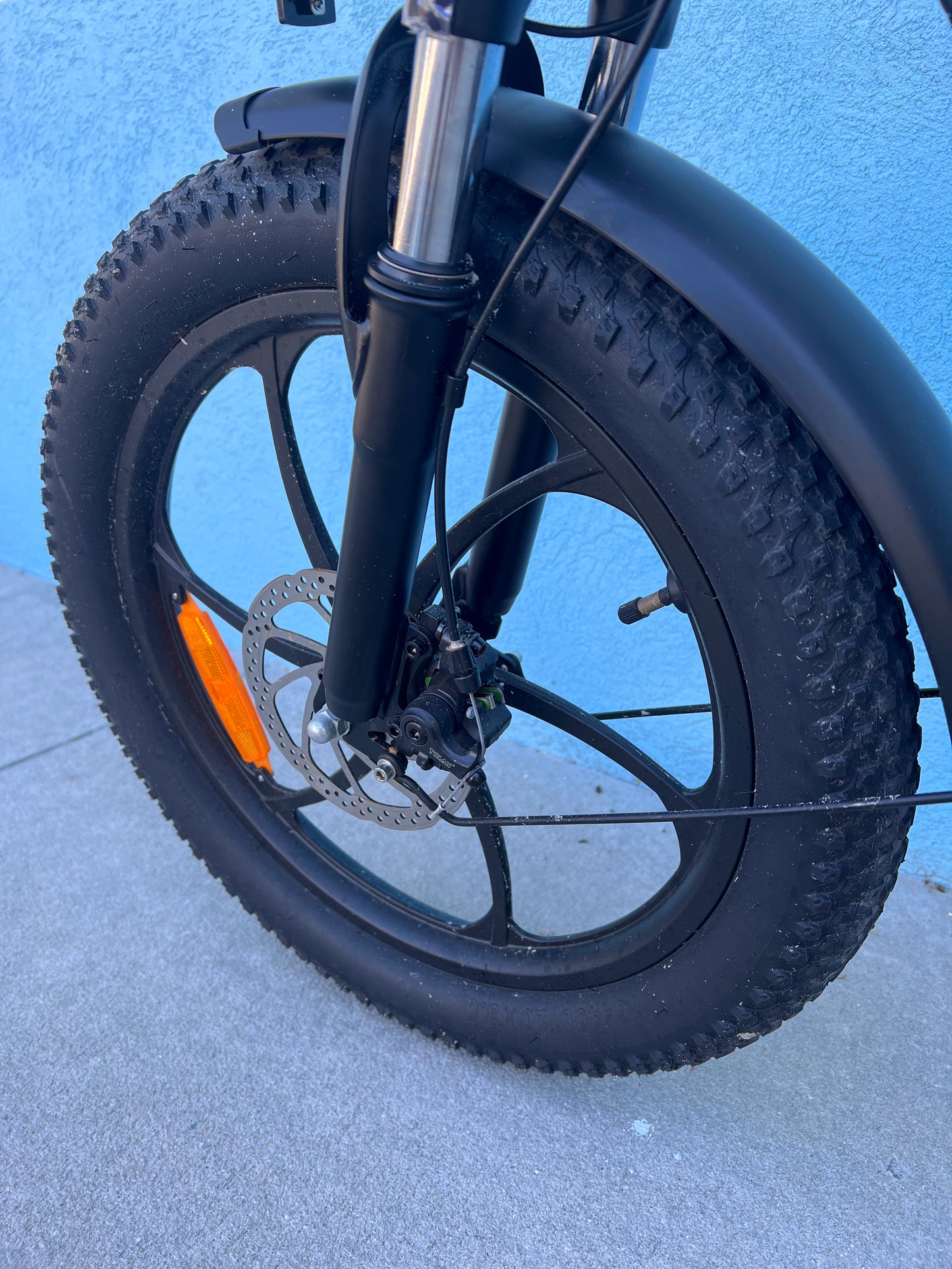 Step-Through Folding Electric Fat Tire Bicycle USED